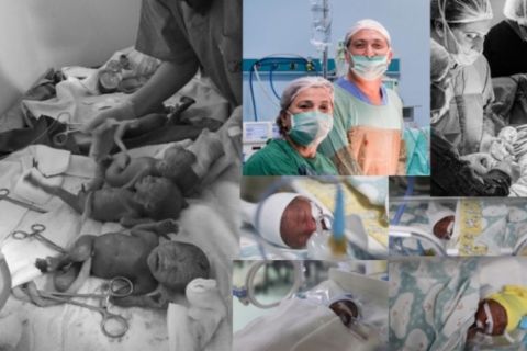 Six Babies Become the Mascot of Private Yenişehir Hospital